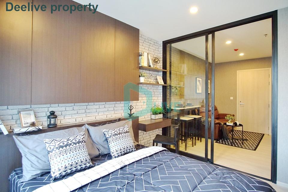 picture DL006930 Condo for rent, Life Asoke - Rama 9 near MRT พระราม 9, ready to move in, call urgently 0638692663 LineID @655ebbvc - 2/8