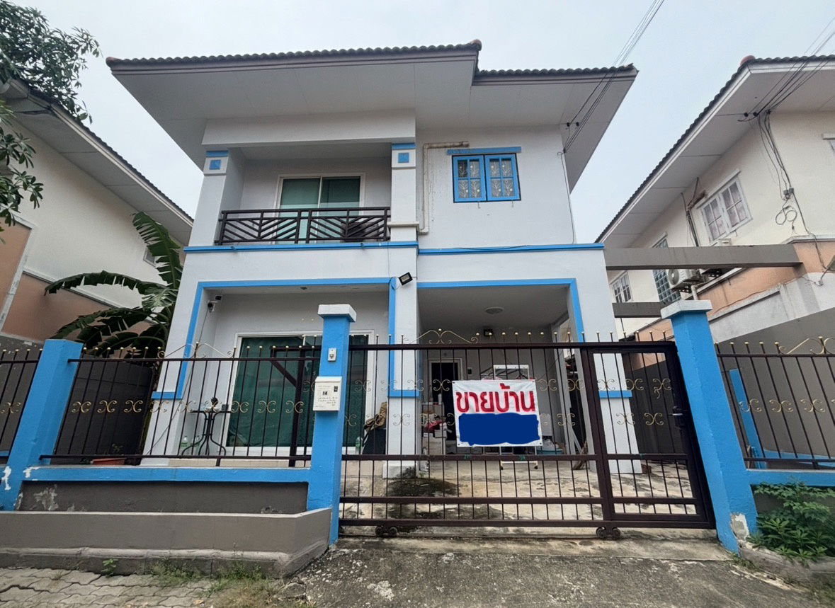 รูป ขายบ้านบุรีรมย์ เทพารักษ์ - สุวรรณภูมิ ใกล้ทางด่วนกาญจนาภิเษกบางนา-พระราม 2 บ้านแฝด(กำแพงไม่ติดกัน) - รูปที่ 1/10