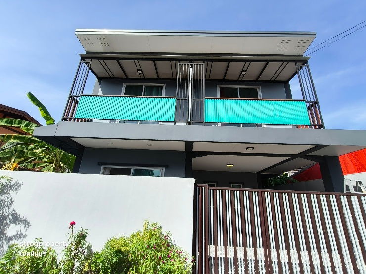 รูป บ้านแฝด สุวินทวงศ์ มีนบุรี  บ้านสร้างเองพร้อมอยู่  ใกล้มีนบุรี  สนใจ  085-318-6868​☎️​ - รูปที่ 1/10