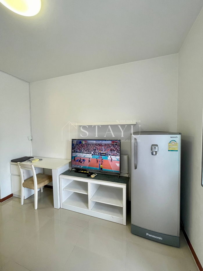 picture 🔥🔥Very good price!! Call quickly before the room is reserved!! Beautiful room!! Fully furnished!! A space asoke ratchada next to MRT Rama 9🔥🔥  - 3/9