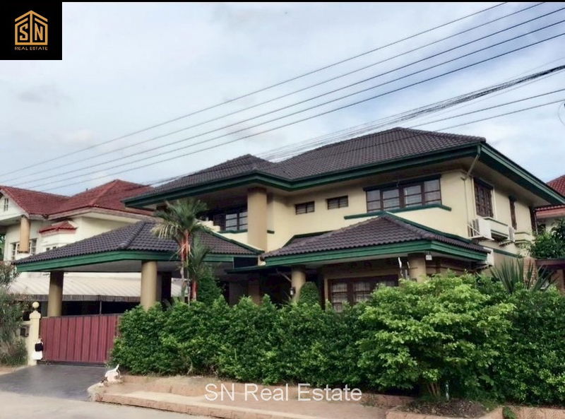 ขายบ้านเดี่ยว : ขายบ้านเดี่ยว ฟลอร่าวิลล์ พาร์ค ซิตี้ 90 ตร.ว. ถ.สุวินทวงศ์ ถูกสุดในหมู่บ้าน