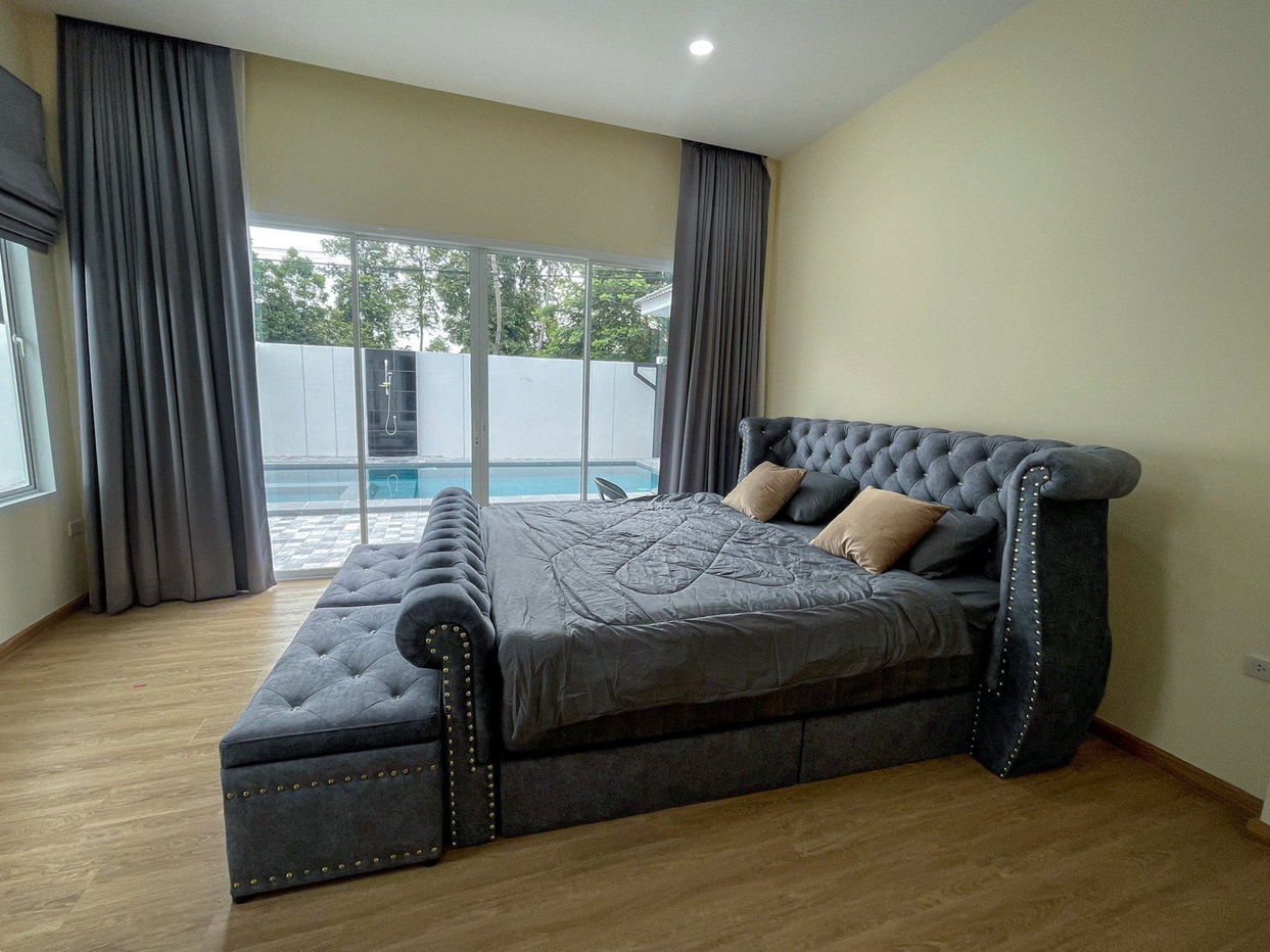 รูป ให้เช่าบ้านเดี่ยวพร้อมสระว่ายน้ำส่วนตัว – ห้วยใหญ่ พัทยา - รูปที่ 10/17