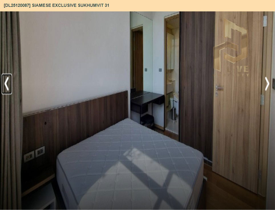 picture DL25120087 Condo for rent, Siamese Exclusive Sukhumvit 31 near BTS Phrom Phong, ready to move in, call urgently 0638692663 LineID @534wlwof - 15/15