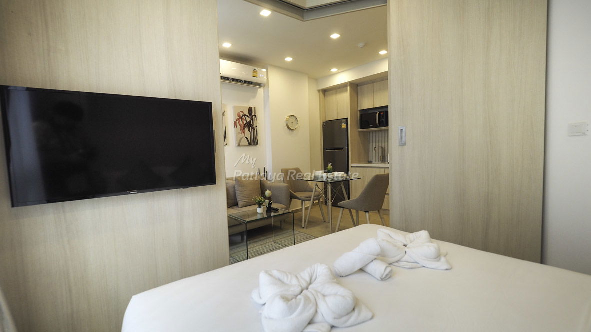 รูป 🛏️ 1 ห้องนอน - 🛁 1 ห้องน้ำ - 🏙️ Pool Views - 🇹🇭 ชื่อไทย - 🏢 Harmonia City Garden Pattaya - รหัส: HMN07 - รูปที่ 11/13