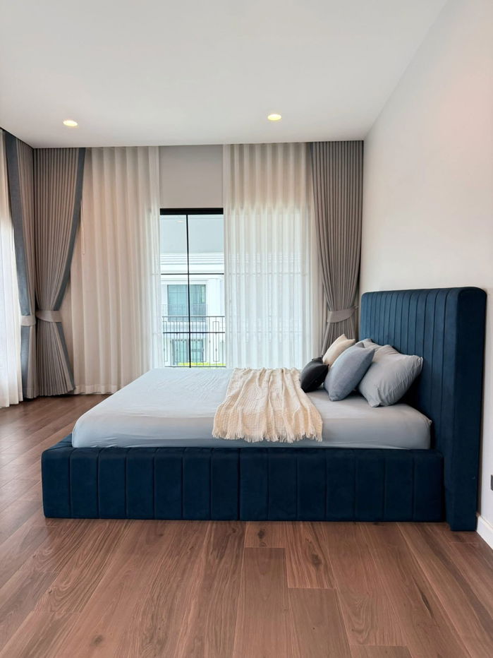 picture Single house for rent 📍 Setthasiri Serithai 📍4 bedrooms, 4 bathrooms, fully furnished and equipped with appliances - 6/11