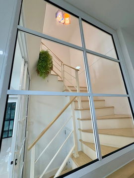 For rent, for rent, townhouse, Watcharapol-Phetkasem, cheap price, interested, Line: @951qfbfi