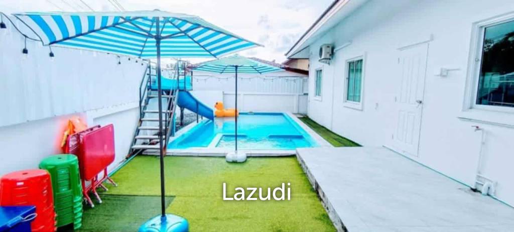 รูป บ้านเดี่ยวทันสมัยพร้อมสระว่ายน้ำและสนามเด็กเล่นในบางเสร่ สัตหีบ - รูปที่ 14/18