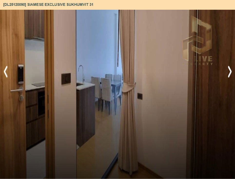 picture DL25120090 Condo for rent, Siamese Exclusive Sukhumvit 31 near BTS Phrom Phong, ready to move in, call urgently 0638692663 LineID @534wlwof - 8/14