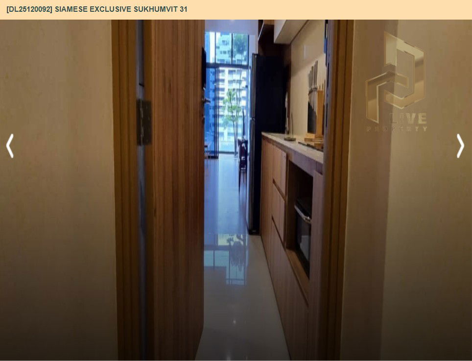 รูป DL25120092 ให้เช่าคอนโด ไซมิส เอ็กซ์คลูซีฟ สุขุมวิท 31 (Siamese Exclusive Sukhumvit 31) ใกล้ BTS พร้อมพงษ์ พร้อมเข้าอยู่ โทรด่วน 0653619502 LineID @534wlwof - รูปที่ 12/12