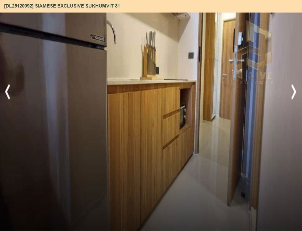 รูป DL25120092 ให้เช่าคอนโด ไซมิส เอ็กซ์คลูซีฟ สุขุมวิท 31 (Siamese Exclusive Sukhumvit 31) ใกล้ BTS พร้อมพงษ์ พร้อมเข้าอยู่ โทรด่วน 0653619502 LineID @534wlwof - รูปที่ 4/12