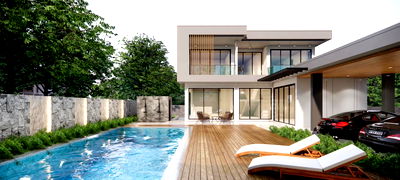 Houses for sale Wat Phra Yai : 5 Bedrooms House in East Pattaya for Sale