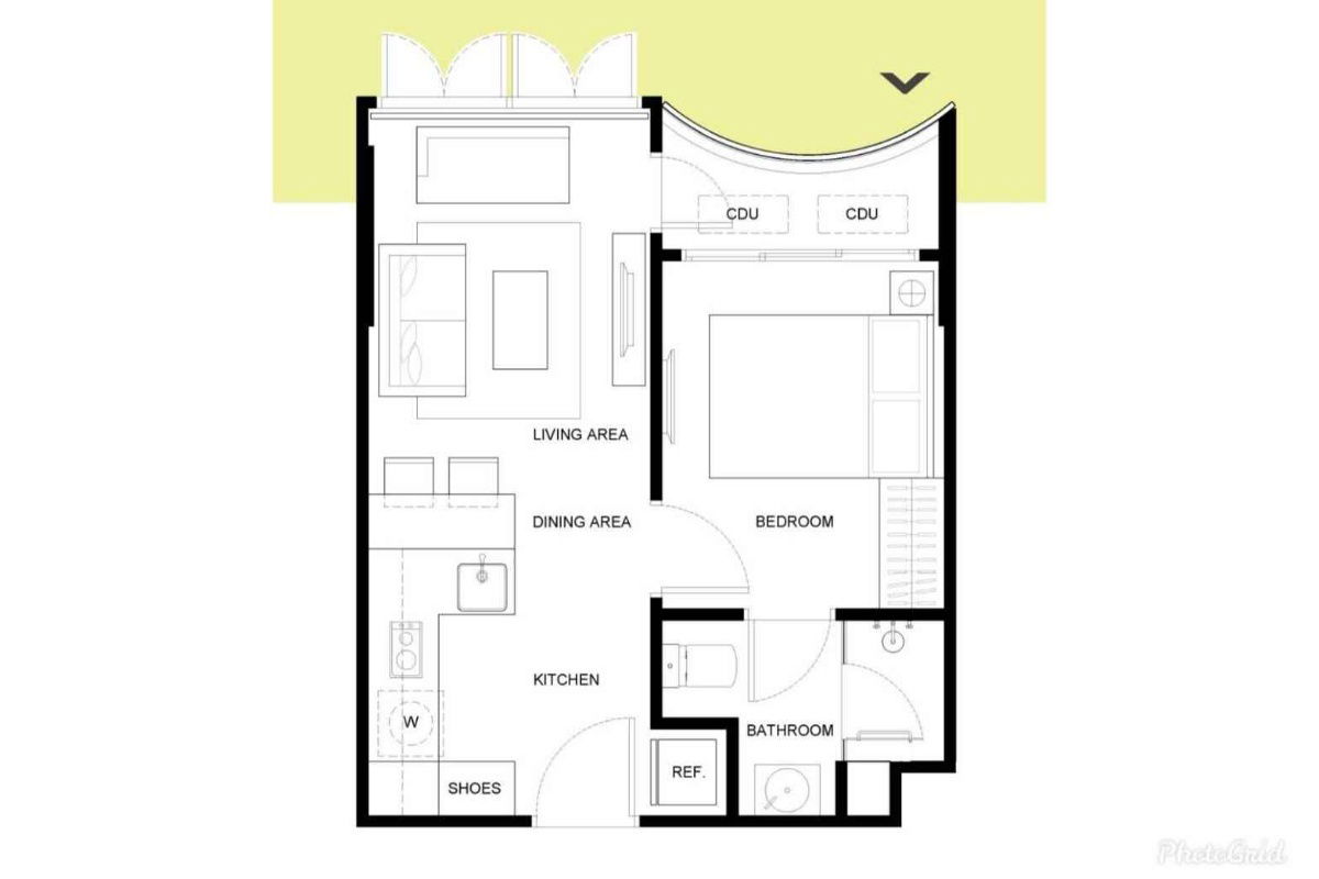 รูป ให้เช่า คอนโด คาวะ เฮ้าส์ อ่อนนุช 77 BTS อ่อนนุช BTS On Nut 1.6 กม. - รูปที่ 23/23