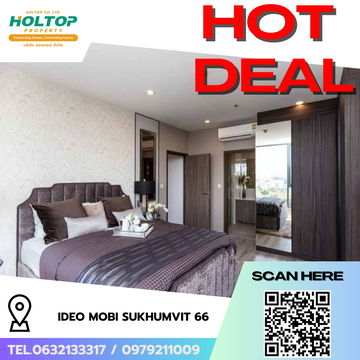 #R7995 🎉 031268 Condo for rent: Ideo Mobi Sukhumvit 66