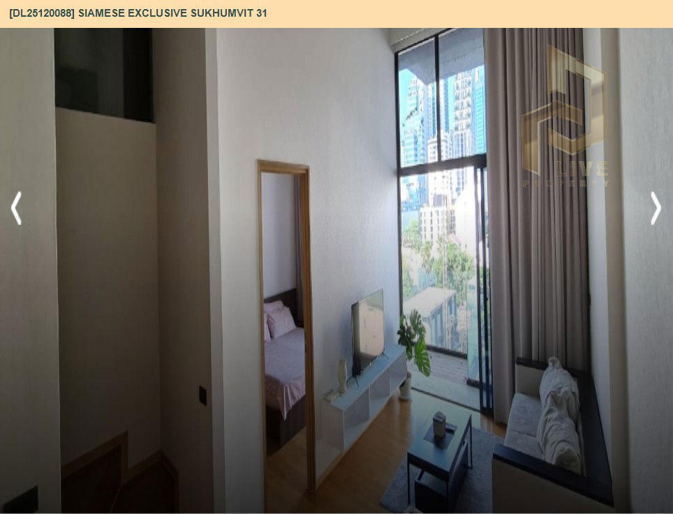 picture DL25120088 Condo for rent, Siamese Exclusive Sukhumvit 31 near BTS Phrom Phong, ready to move in, call urgently 0638692663 LineID @655ebbvc - 5/14