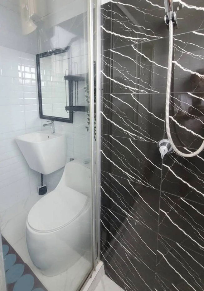 picture Condo for rent, City Home Sukhumvit, 50 sq m, 2 bedrooms, 1 bathroom, fully furnished, near BTS Udomsuk - 6/11