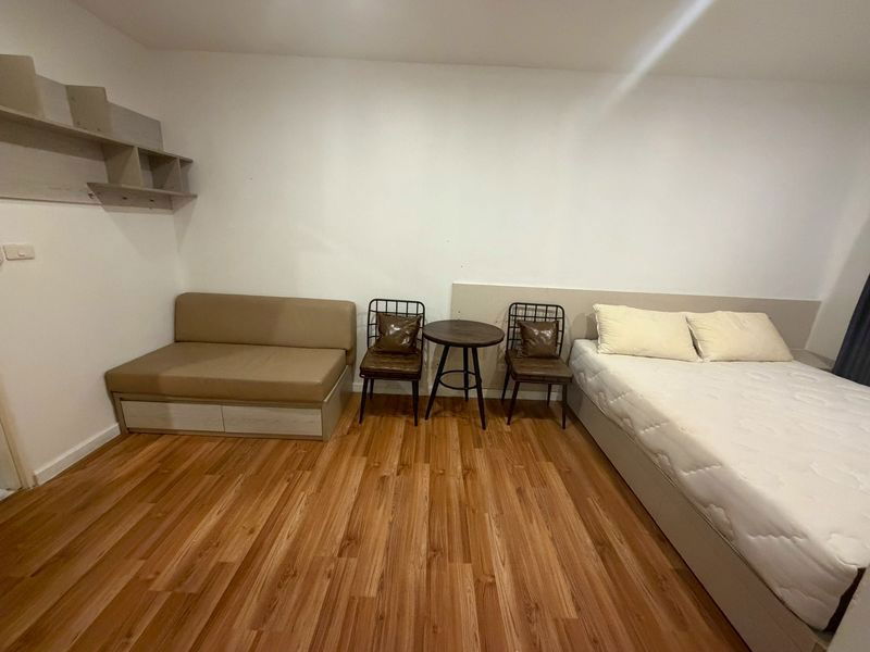 รูป ห้องใหญ่ 28 ตรม #วิวสวน สภาพสะอาด ห้องเย็นมาก #ห้องมีเครื่องซักผ้า #ติดระข่ายกันนก ห้องพร้อมอยู่ได้เลย *** - รูปที่ 2/11