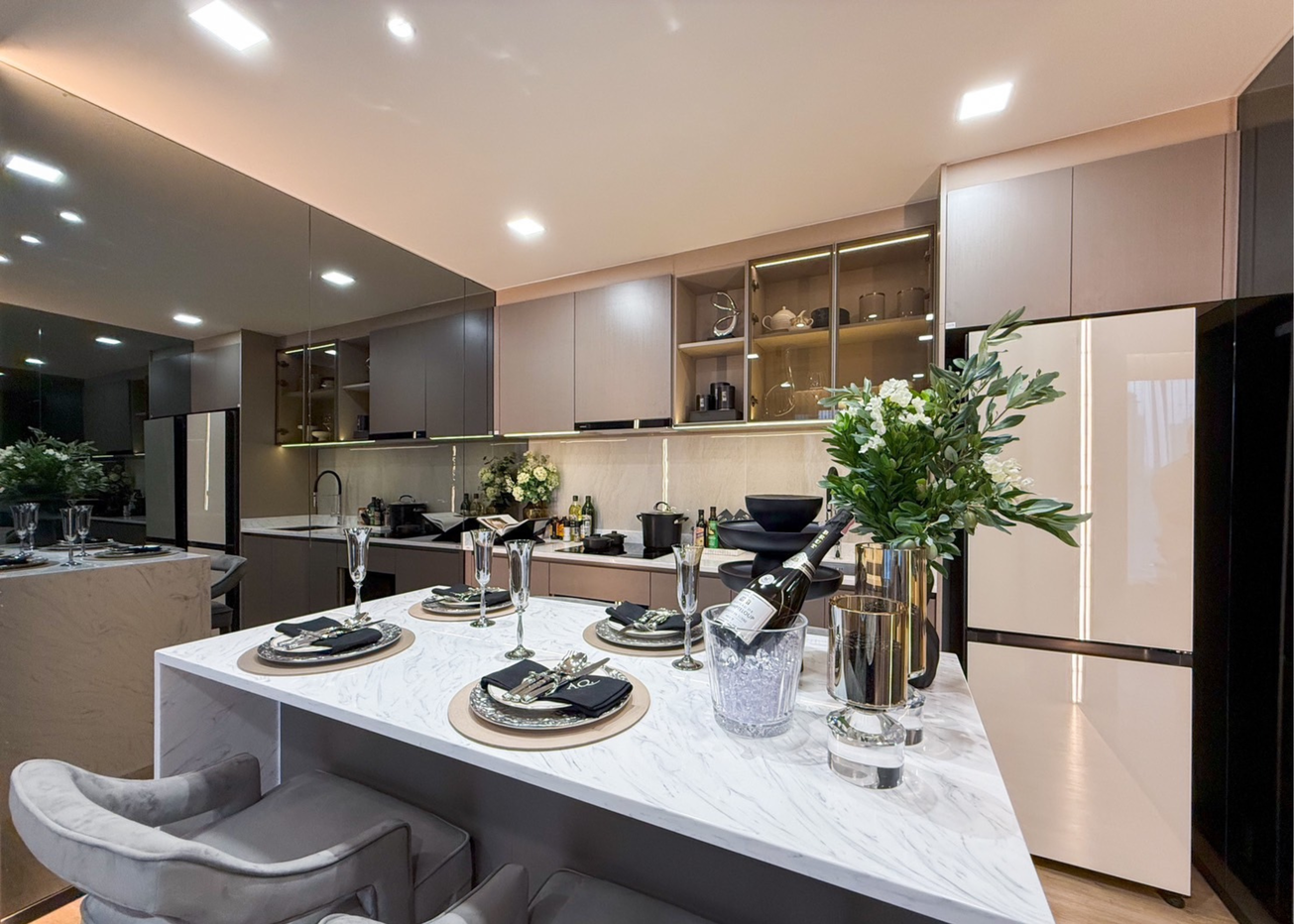 รูป ขายห้องแกรนด์เอ็กเซ็กคิวทีฟ อควารัส จอมเทียน พัทยา 2 ห้องนอน - รูปที่ 5/15