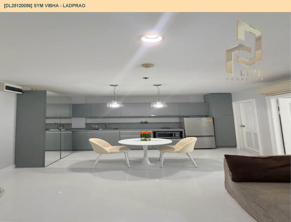picture DL25120056 Condo for rent, SYM Vibha - Ladprao near BTS Chatuchak park, ready to move in, call urgently 0638692663 LineID @162cjixi - 6/9