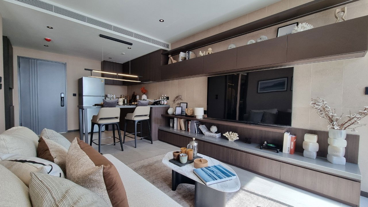 รูป คอนโด 1 ห้องนอน เดอะ พาโนรา เอสทัวเรีย สำหรับขายในนาจอมเทียน - รูปที่ 4/12