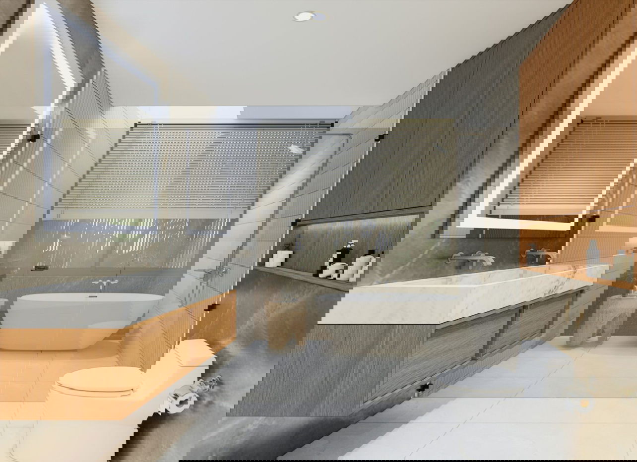 รูป ขายวิลล่าหรู 3 ห้องนอน พร้อมสระว่ายน้ำ ในห้วยใหญ่ - รูปที่ 10/12