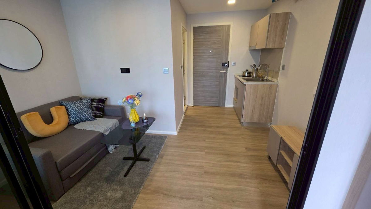 picture ⚡💥 Urgent for rent, Condo Atmoz Ratchada-Huai Khwang, beautifully decorated room, ready to move in, 1 Bed plus 1 bathroom, 24 sq m.🏡 - 4/6