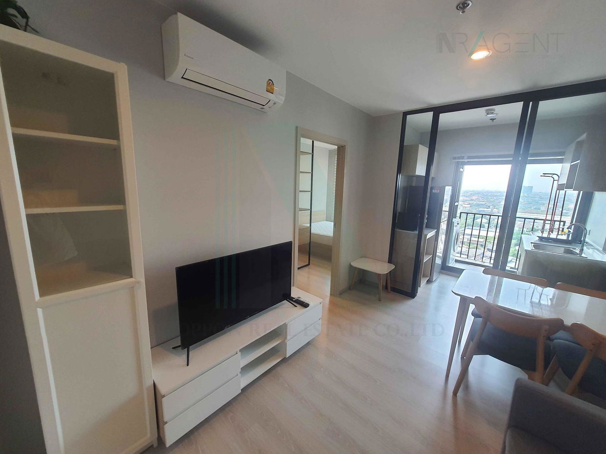 picture 🎊 For Rent Condo NUE NOBLE SRINAKARIN-LASALLE Building 1, Floor 19,1 bed room, Room size 30 sqm - 1/8