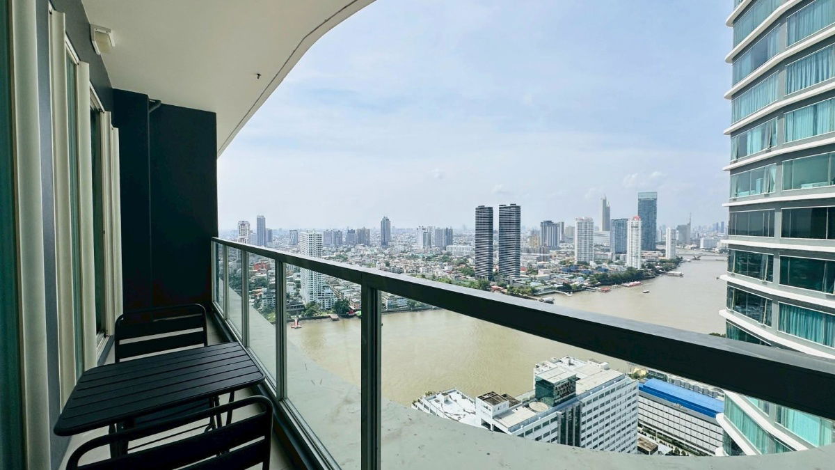 picture LTHC13703 – Condo for Rent | Menam Residences | 160 sqm | 3 Beds 4 Baths | Near BTS Saphan Taksin | 120K/Month  - 5/13