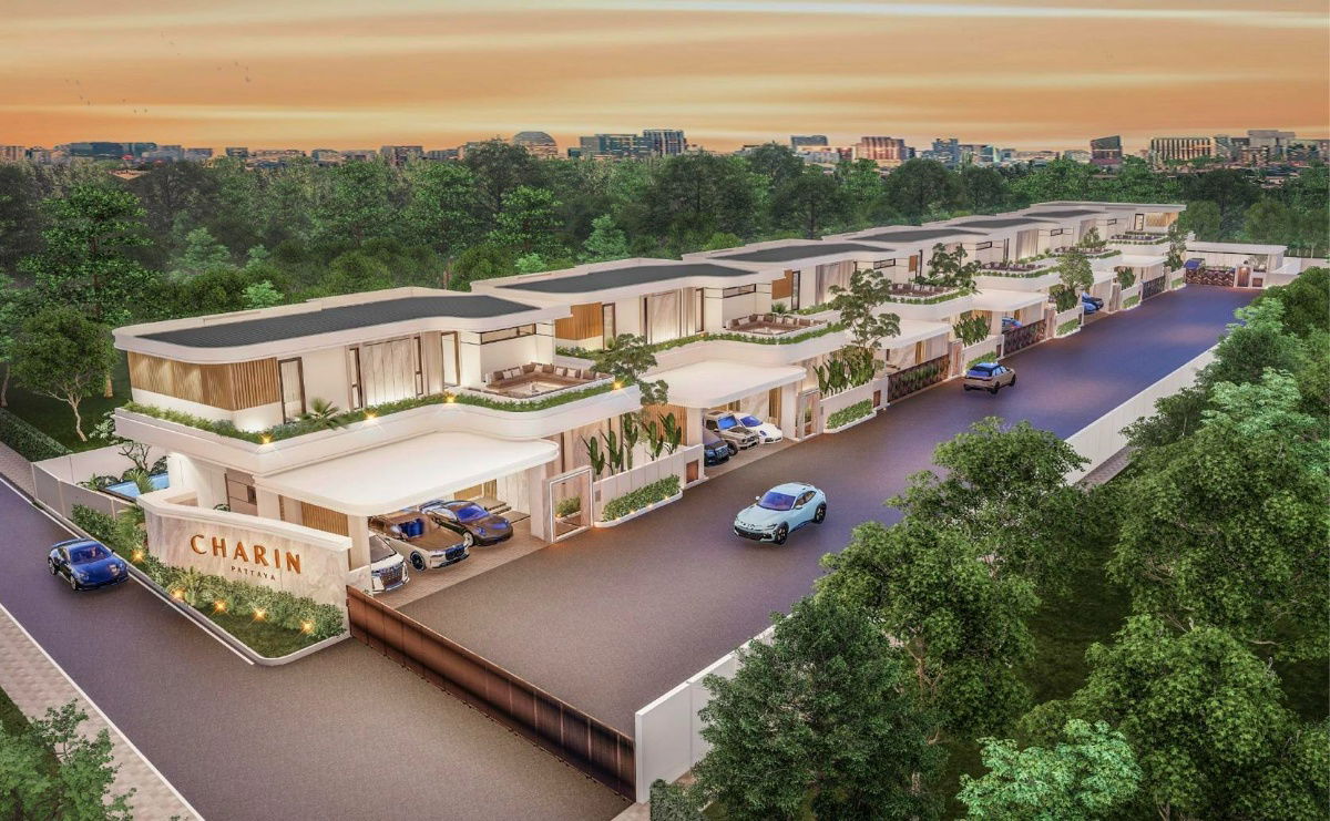 รูป CHARIN PATTAYA บ้านเดี่ยวหรู 2 ชั้น พร้อมสระว่ายน้ำส่วนตัว ดีไซน์ทันสมัย พื้นที่กว้างขวาง ใช้วัสดุคุณภาพสูง เริ่มต้นที่ 29.9 ลบ.* - รูปที่ 9/9