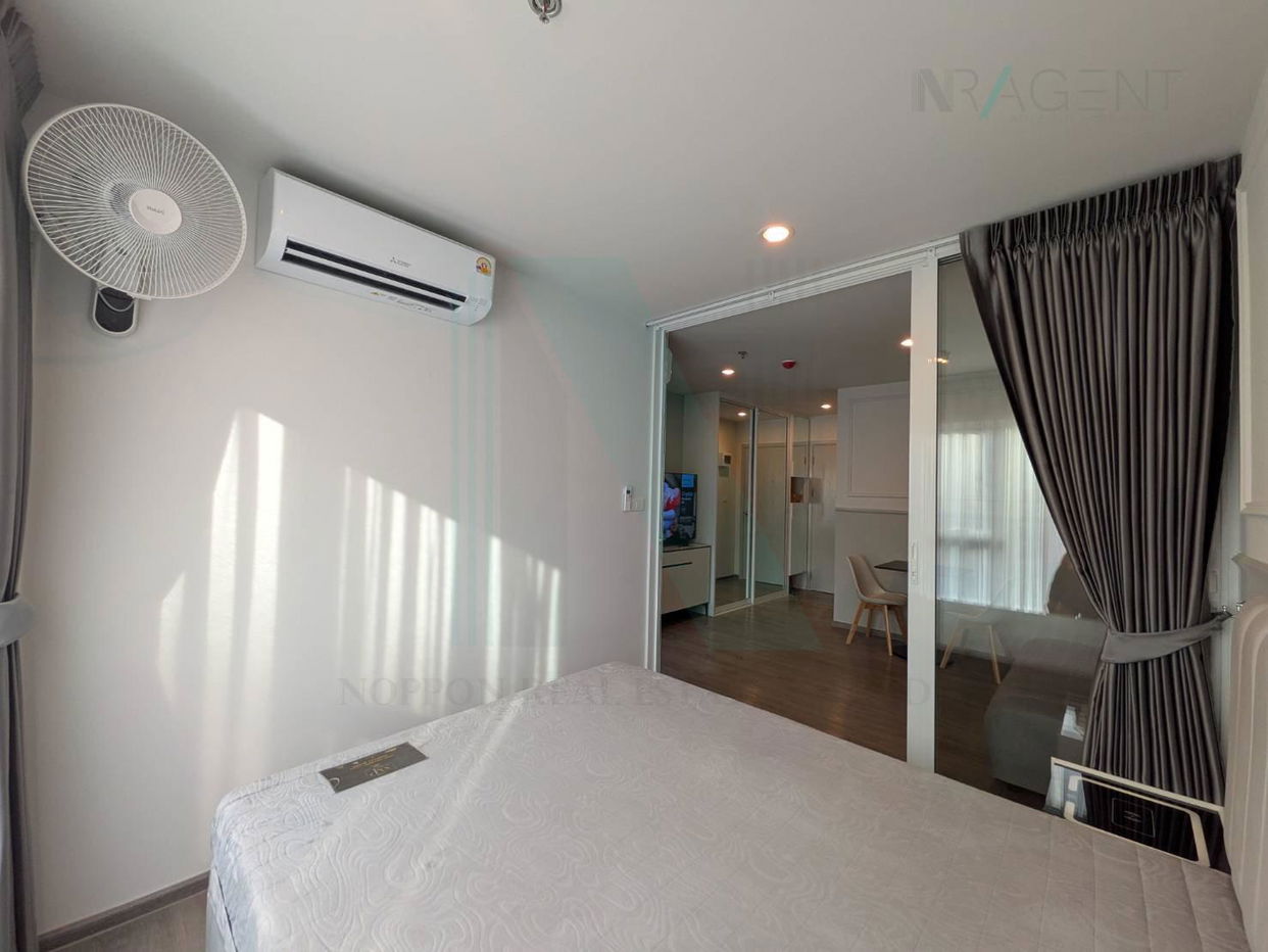 รูป ให้เช่าคอนโด รีเจ้นท์ โฮม บางนา อาคาร D ชั้น 25 1 ห้องนอน ขนาด 28 ตรม ใกล้ BTS บางนา - รูปที่ 3/8