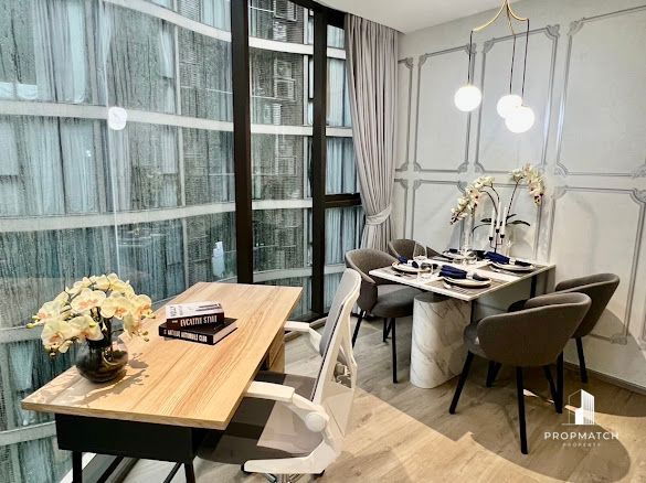 รูป PM030490✨Flash Deal ✨ FYNN Asoke (2Bed 1Bath 57SQM.) พร้อมอยู่ ! เพียง 55,000 บาทต่อเดือน Tel.0981315848 @propmatch - รูปที่ 7/14