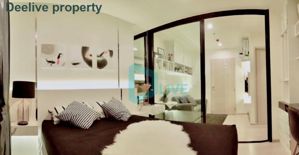 picture DL001327 Condo for rent, Life Asoke - Rama 9 near MRT พระราม 9, ready to move in, call urgently 0638692663 LineID @655ebbvc - 4/8