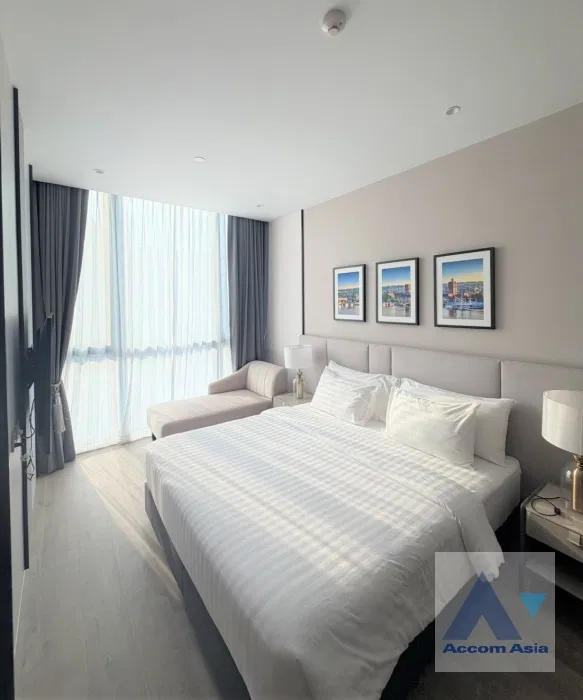 รูป 🔼🔽 AccomA 📩  Elegant condo with soft interior tones in Sathorn area (AA41296) - รูปที่ 4/13