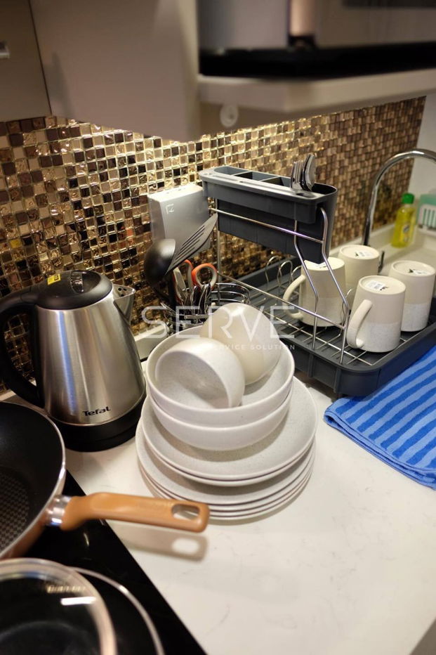 picture 🔥35K🔥 - Duplex 1 Bed 1 Work Room 1 Living Room 46 sq.m. Nice Room Close to BTS Chong Nonsi 600 m. at Knightsbridge Prime Sathorn Condo / For Rent - 8/10