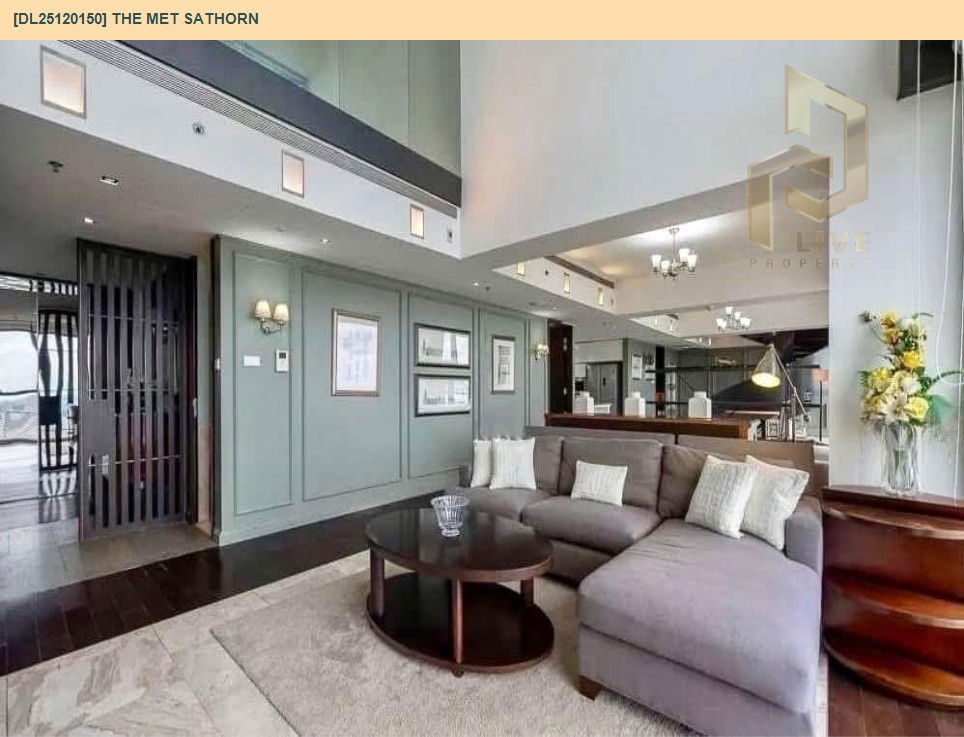 รูป DL25120150 ให้เช่าคอนโด เดอะ เม็ท สาทร (The Met Sathorn) ใกล้ BTS ช่องนนทรี พร้อมเข้าอยู่ โทรด่วน 0653619502 LineID @534wlwof - รูปที่ 11/21