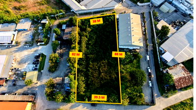 ที่ดิน ถนนฉลองกรุง : ขายที่ดิน 2 ไร่ รูปแปลงสี่เหลี่ยมสวย เข้าออกได้หลายทาง   ฉลองกรุง 53 55 ใกล้ นิคม ลาดกระบัง มอเตอร์เวย์ สุวรรณภูมิ 