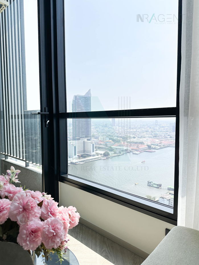 picture 🎊 For rent condo CHAPTER CHAROENNAKHORN-RIVERSIDE Building B, Floor 35,Studio, Room size 25 sqm - 5/8