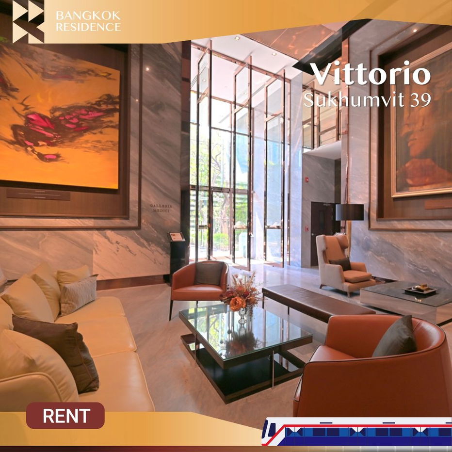 picture Vittorio Sukhumvit 39 ⭐ Stylish& Peaceful Unit with Garden View 🌿 Near BTS Phrom Phong - 1/8