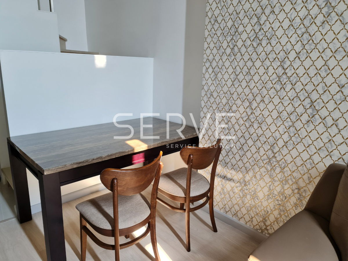 picture 🔥35K🔥 - Duplex 1 Bed 1 Work Room 1 Living Room 44 sq.m. Nice Room Close to BTS Chong Nonsi 600 m. at Knightsbridge Prime Sathorn Condo / For Rent - 4/8