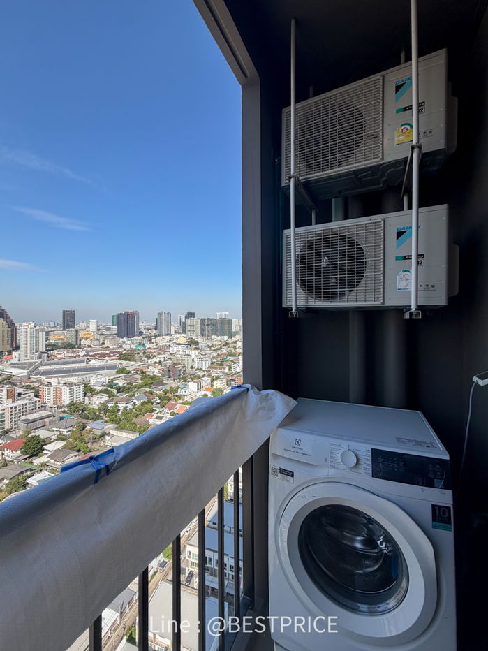 รูป BESTPRICE ให้เช่า Nue Noble Ratchada - Lat Phrao ห้องมุม เฟอร์ครบ ราคาพิเศษ  - รูปที่ 7/8