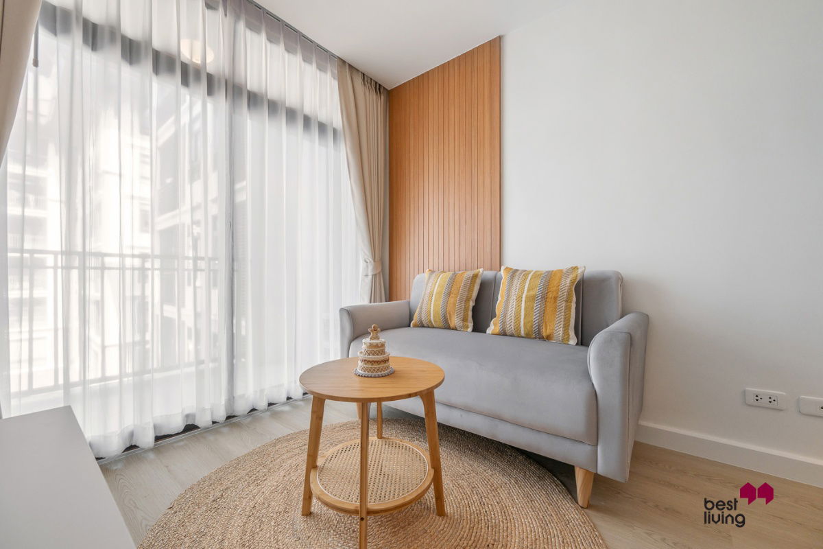 picture Corner Unit! Baan Navatara 1 Bed/37.6 sqm. Cool North Balcony - 3/6