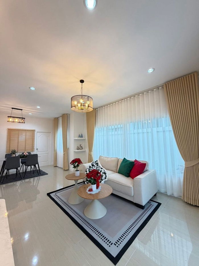 picture Beautiful house for sale in Pattaya, Cozy Ville Village, Nen Plab Wan - Phatthanakan 1 - 4/9