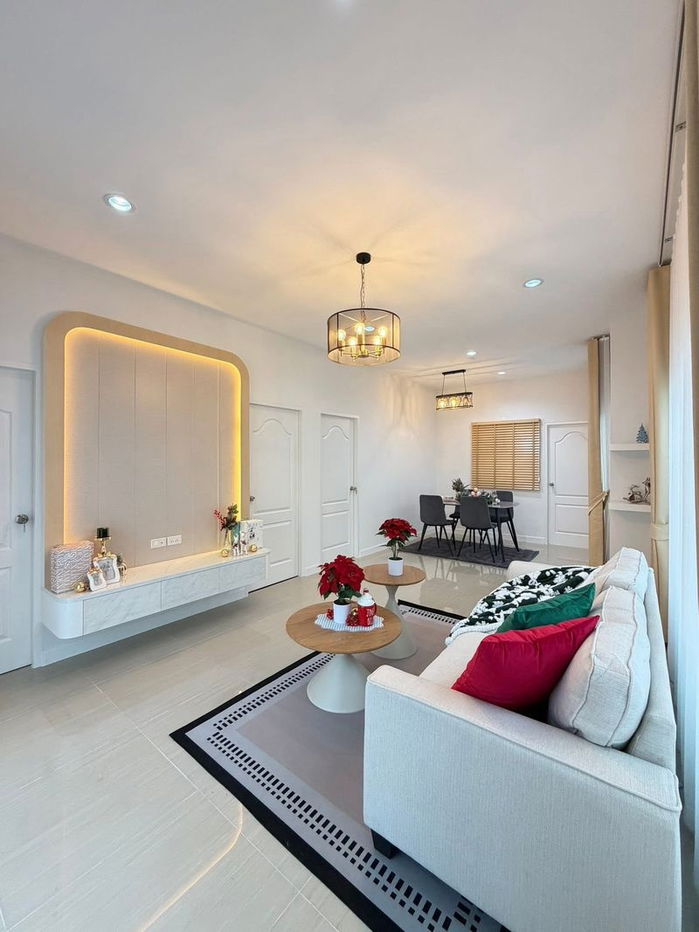 picture Beautiful house for sale in Pattaya, Cozy Ville Village, Nen Plab Wan - Phatthanakan 1 - 3/9