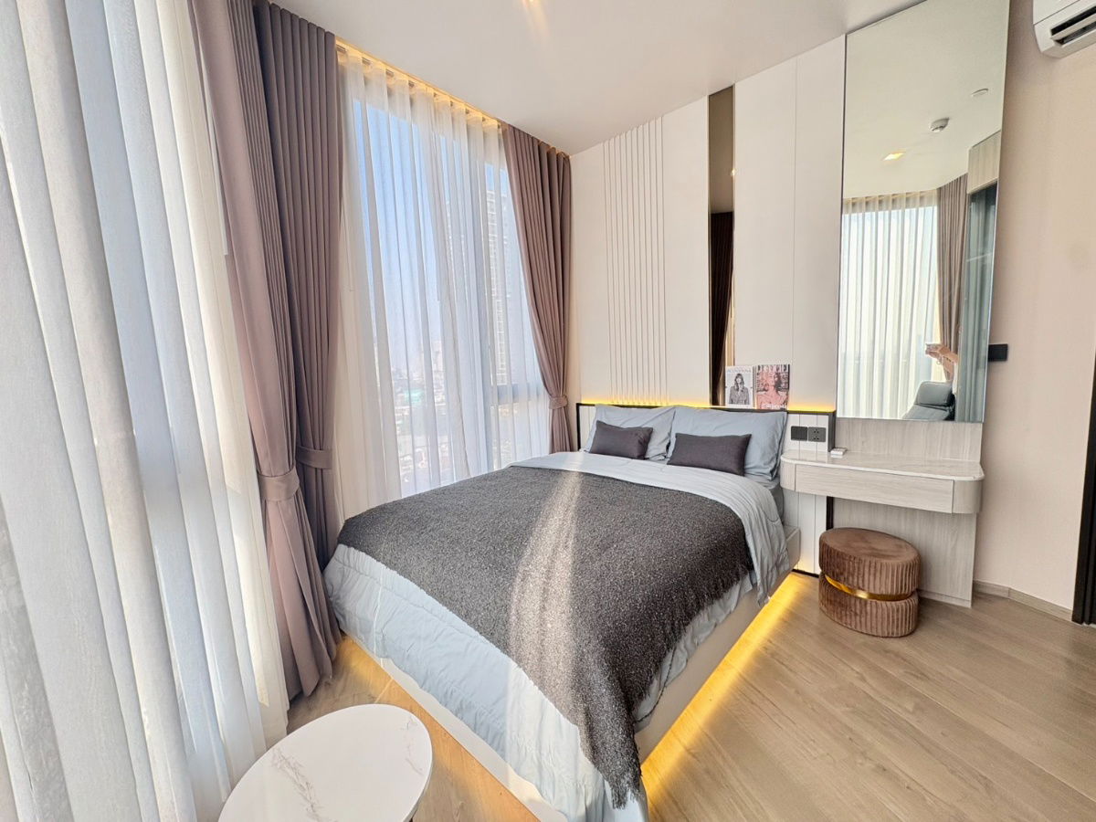รูป ✨🦄 Ready to move 🦄✨ The Crest Park Residences ห้องสวย✨ วิวฝั่ง central ladprao เฟอร์ครบจบในที่เดียว โทร 096-2493698 (TCR0073) - รูปที่ 8/18