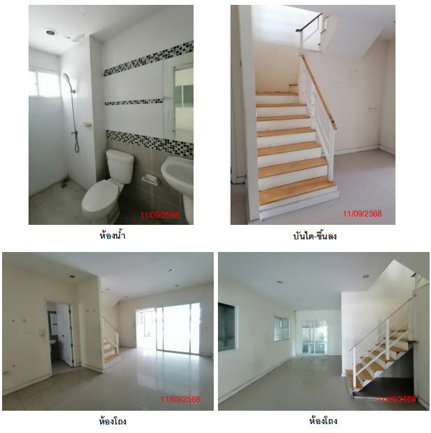 รูป ทาวน์เฮ้าส์ เนื้อที่ทั้งหมด 106.4 ตารางเมตร 124/165 โครงการวิลเลจ ไลท์ ตำบลมหาสวัสดิ์ อำเภอบางกรวย นนทบุรี ราคา 2,320,000 บาท - รูปที่ 2/8