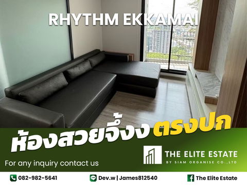 🔑✨ Exclusive Offer – Fully Furnished Condo at RHYTHM EKKAMAI