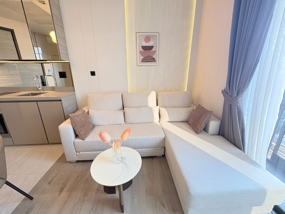 รูป ✨🦄 Ready to move 🦄✨ The Crest Park Residences ห้องสวย✨ วิวฝั่ง central ladprao เฟอร์ครบจบในที่เดียว โทร 096-2493698 (TCR0073) - รูปที่ 6/18