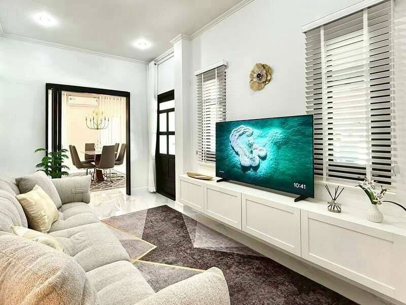 picture Pool villa for sale in Pattaya, fully furnished, Chaiyaphruek 2, near Jomtien Beach - 2/14