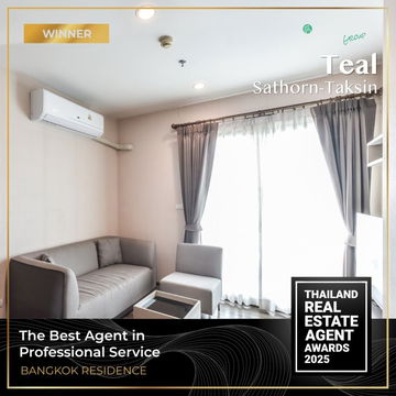  Teal Sathorn-Taksin 💖 Beautiful unit, fully furnished 🛌🏻 Near BTS Wongwian Yai 