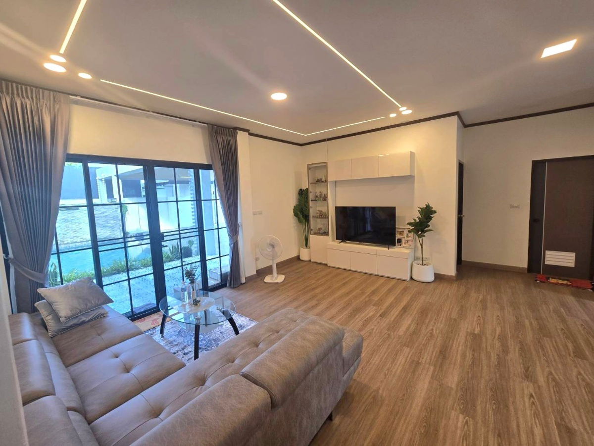 picture Pool villa house for Rent/sale !!! 5 bed 3 bath , price mb. doisaket chiangmai - 2/8