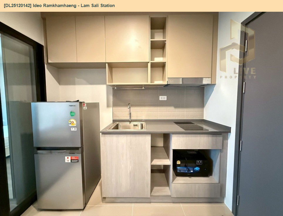 picture DL25120142 Condo for rent, Ideo Ramkhamhaeng - Lam Sali Station near ARL Hua Mak, ready to move in, call urgently 0638692663 LineID @534wlwof - 10/10